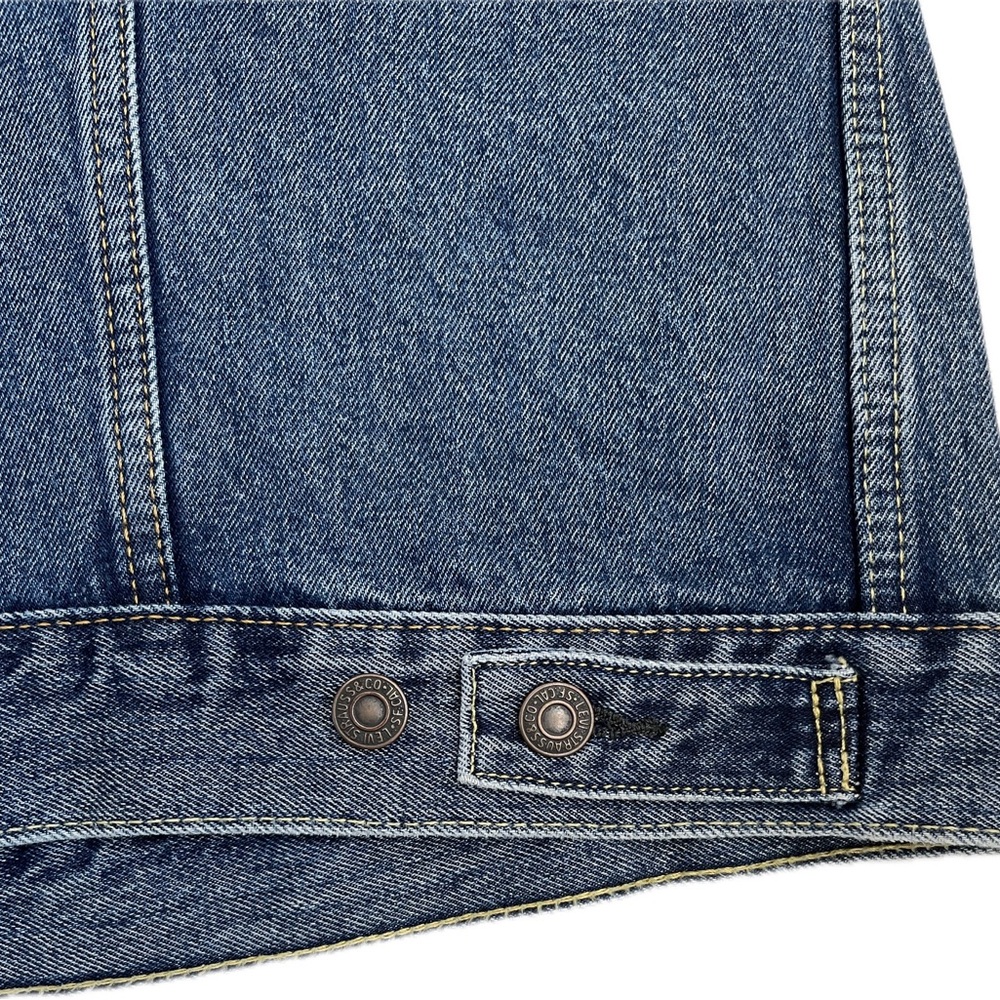 NWT Levi’s Trucker Denim Jacket XL NWT Type III Medium Stonewash Blue - Picture 11 of 16